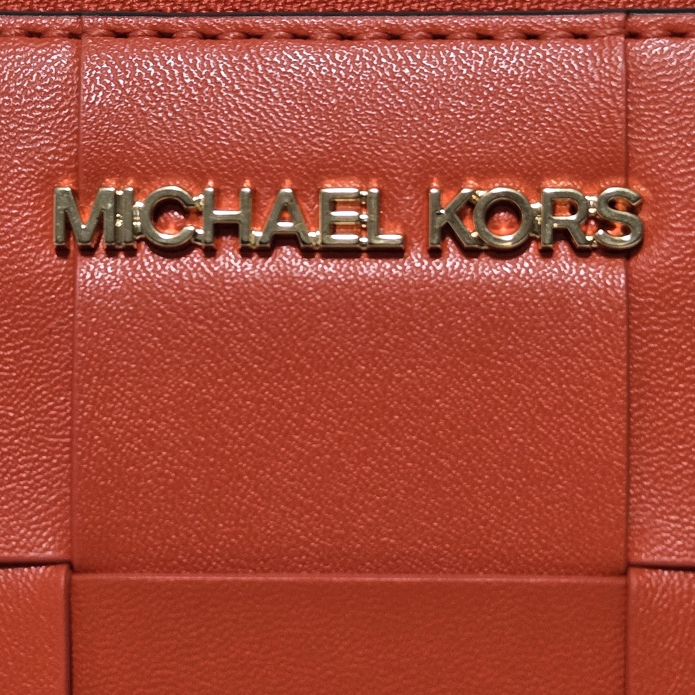 ⛔SOLD⛔️Michael Michael Kors-Jet Set Large  Smartphone Case Wrislet-Clay Red - Picture 9 of 9